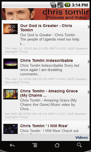 【免費音樂App】Chris Tomlin Pictures and Vide-APP點子