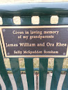 James William and Ora Rhea Memorial 