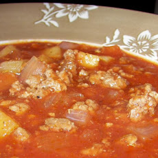Potato Soup With Hamburger