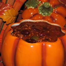 Chunky Pumpkin Chili
