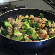 Spicy-Tangy Chicken and Broccoli Stir Fry