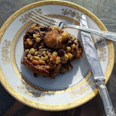 Sinful Chocolate, Hazelnut & Cinnamon French Toast Bake