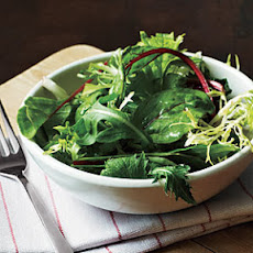 Greens and Sherry Vinaigrette