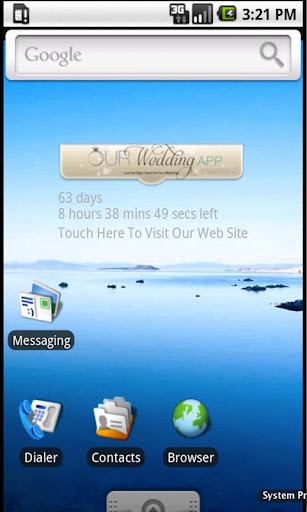 Our Wedding Widget