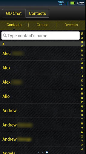 【免費個人化App】GO SMS Black Yellow Theme-APP點子