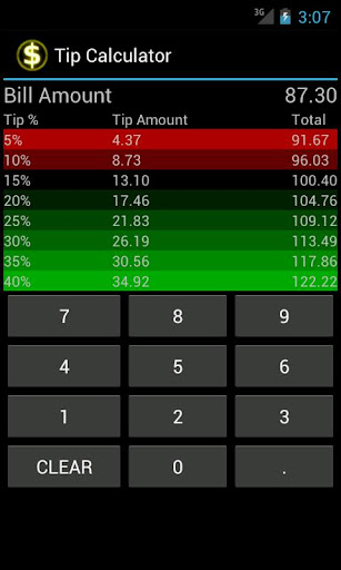 Quick Tip Calculator