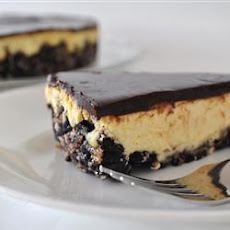 Canada Day Nanaimo Bar Cheesecake