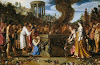 Orestes and Pylades Disputing at the Altar