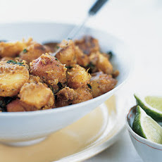 New Potatoes with Ginger and Mint