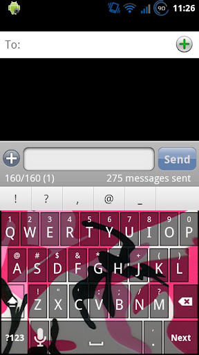 Pink Camo Keyboard Skin