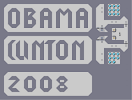 Thumbnail of the map 'Democratic Race 2008'