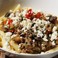 Lamb, Lemon and Olive Pasta