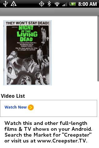 Night of the Living Dead Movie