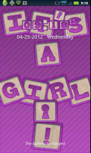 It's a Girl GO LOCKER