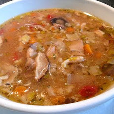 Chicken Mushroom Barley Soup