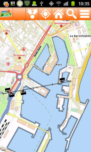 【免費旅遊App】Barcelona Offline mappa Map-APP點子
