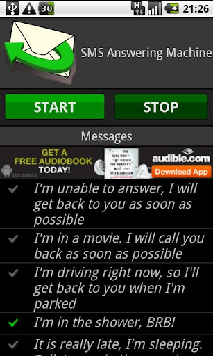 SMS Answering Machine Free