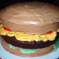 April Fools' Day  Cheeseburger Cake