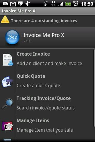 InvoiceMe Pro X