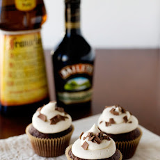 Nutty Irishman Cupcakes