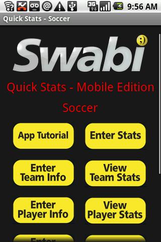 Quick Stats for Soccer