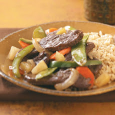 Pineapple Beef Stir-Fry Recipe