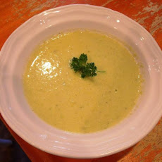 Cream of Asparagus and Leek Soup