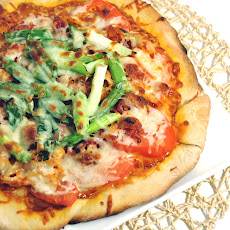 Bacon Kimchi Pizza