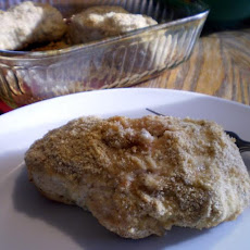 Sour Cream Parmesan Breaded Pork Chops