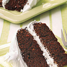 Chocolate Cake with Marshmallow Frosting