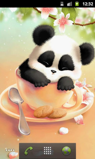 Sleepy Panda Live Wallpaper