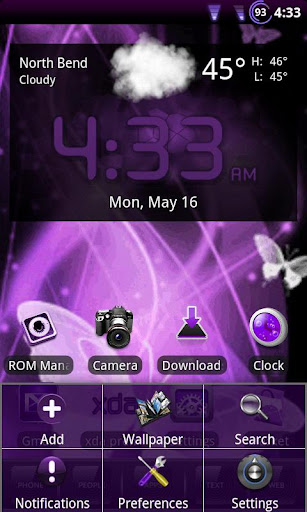 Purple Honeycomb Theme Chooser