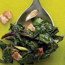 Beet Greens with Bacon