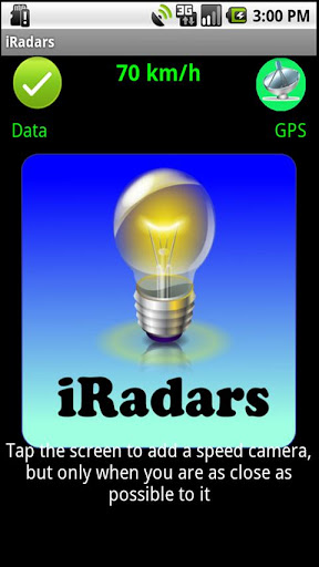 iRadars Speed Camera Warner