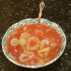 Stewed Tomatoes and Cucuzza