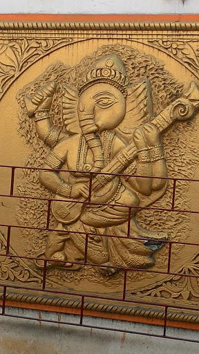Bronze Ganesh Mural
