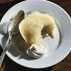 Meyer Lemon Custard Cakes