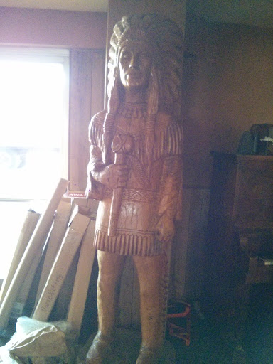 Austin Dude Ranch Indian Statue
