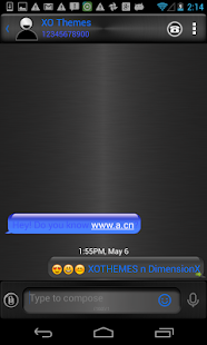 How to mod Blue Metal Theme for GO SMS 1.0.5 unlimited apk for pc