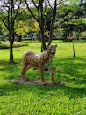 Cheetahs Statue