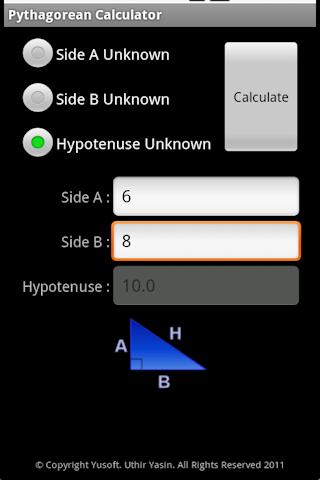 【免費教育App】Pythagorean Calculator-APP點子