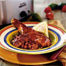 Spicy-Sweet Ribs and Beans
