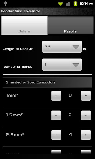 Conduit Calc