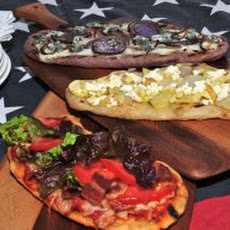 Grilled Blue Pizza Recipe