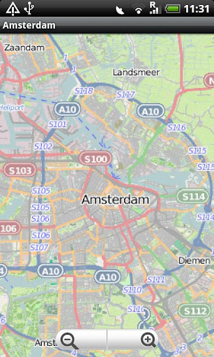 Amsterdam Street Map