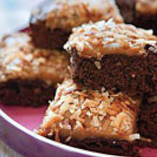 Caramel-Coconut Fudge Brownies