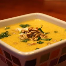 Butternut, Apple and Yogurt Soup