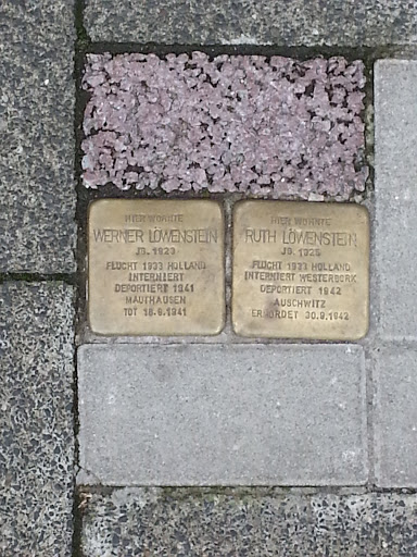 Gedenksteine Familie Löwenstein