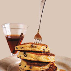 Cornmeal and Currant Griddlecakes with Apple-Cinnamon Syrup