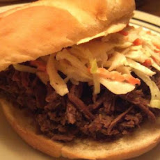 Crock Pot Shredded Venison Sandwiches